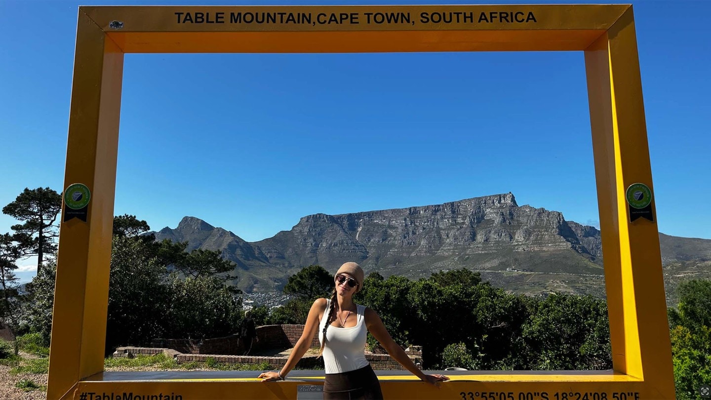 Wunderschöner Boxenstopp am Tafelberg, Kapstadt.