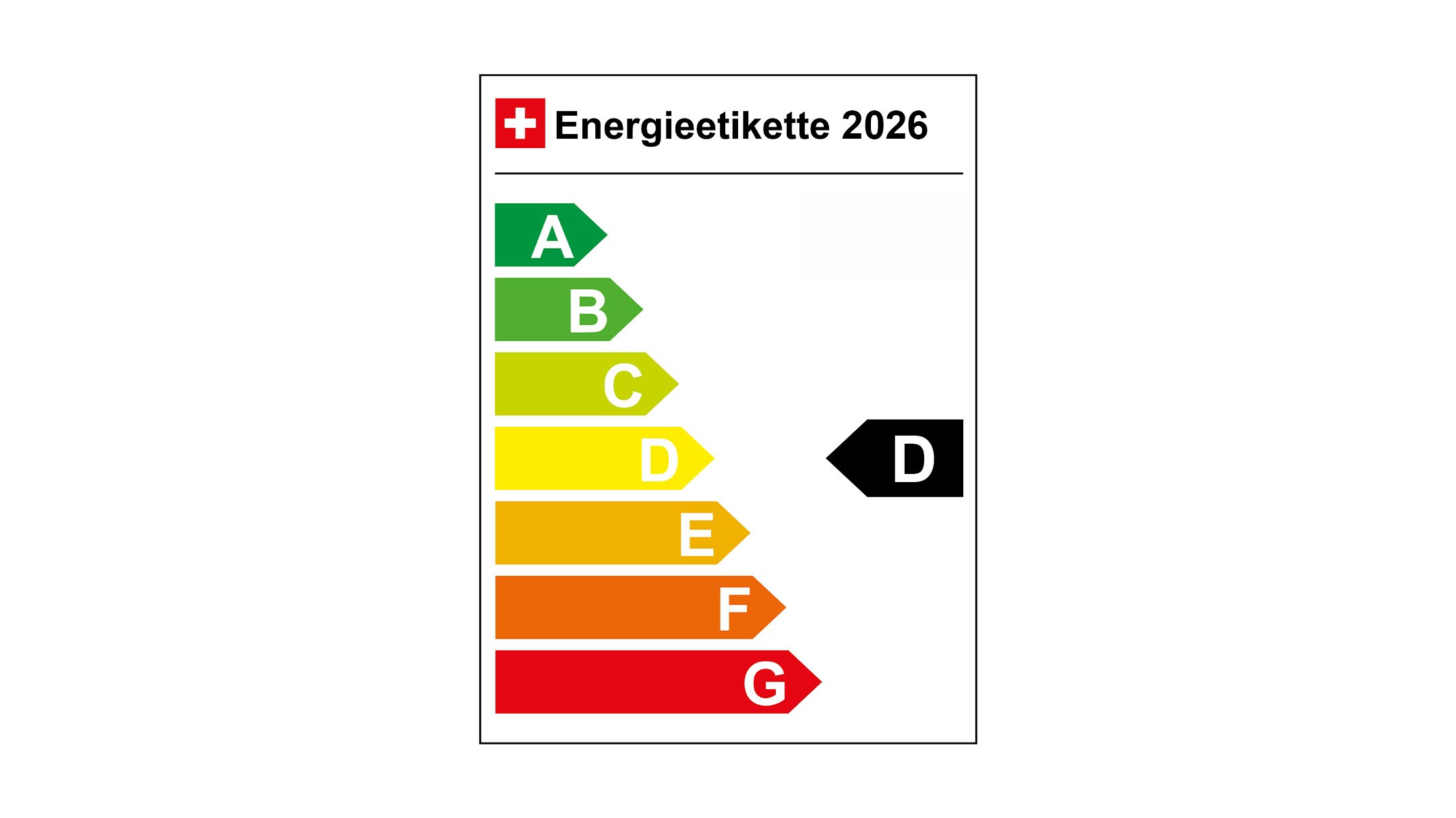 Energie-Effizienzetikette E