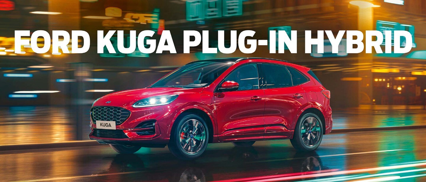 Ford Kuga Plug-In Hybrid side view Ford Kuga Plug-In Hybrid side view