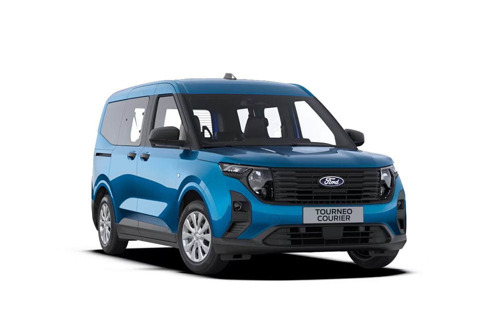 Frontansicht des neuen Tourneo Courier