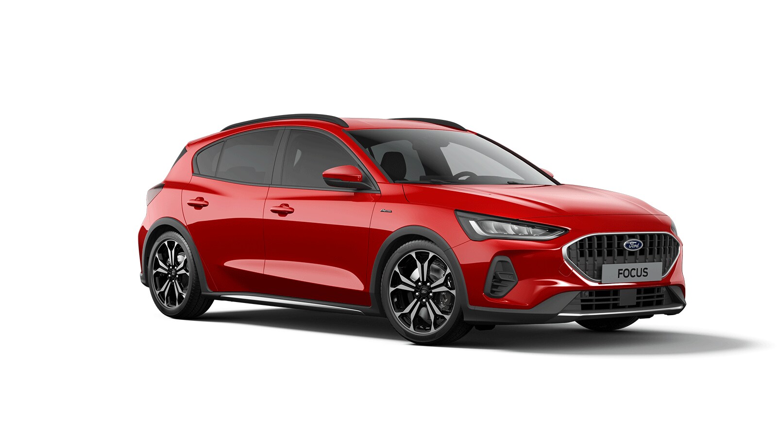 Ford Focus Active Vignale from 3/4 front angle