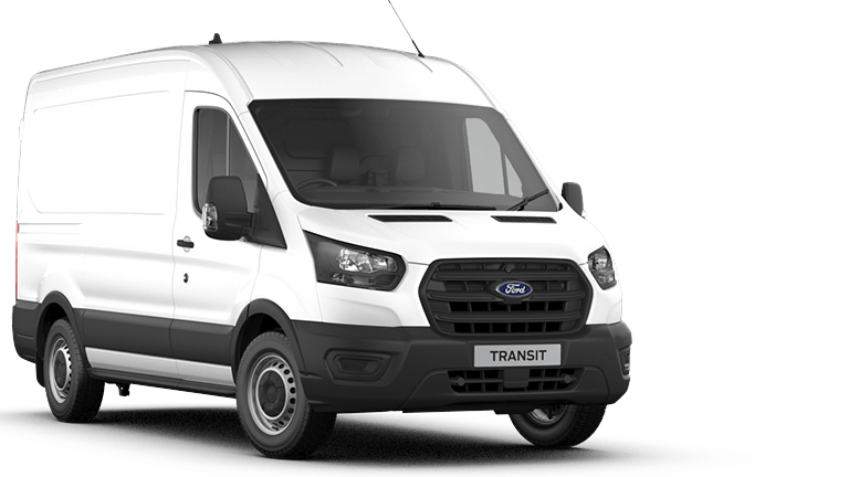 Ford Transit Van exterior front angle