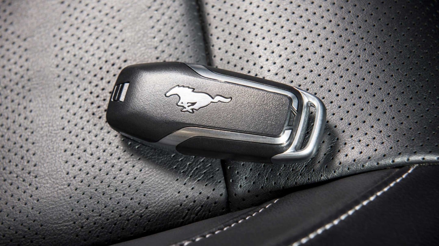 Ford Mustang Schlüssel Nahaufnahme
