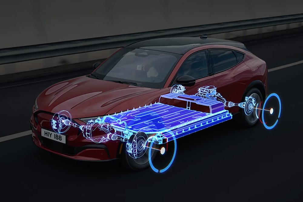 Ford Mustang Mach-E Batteriesystem