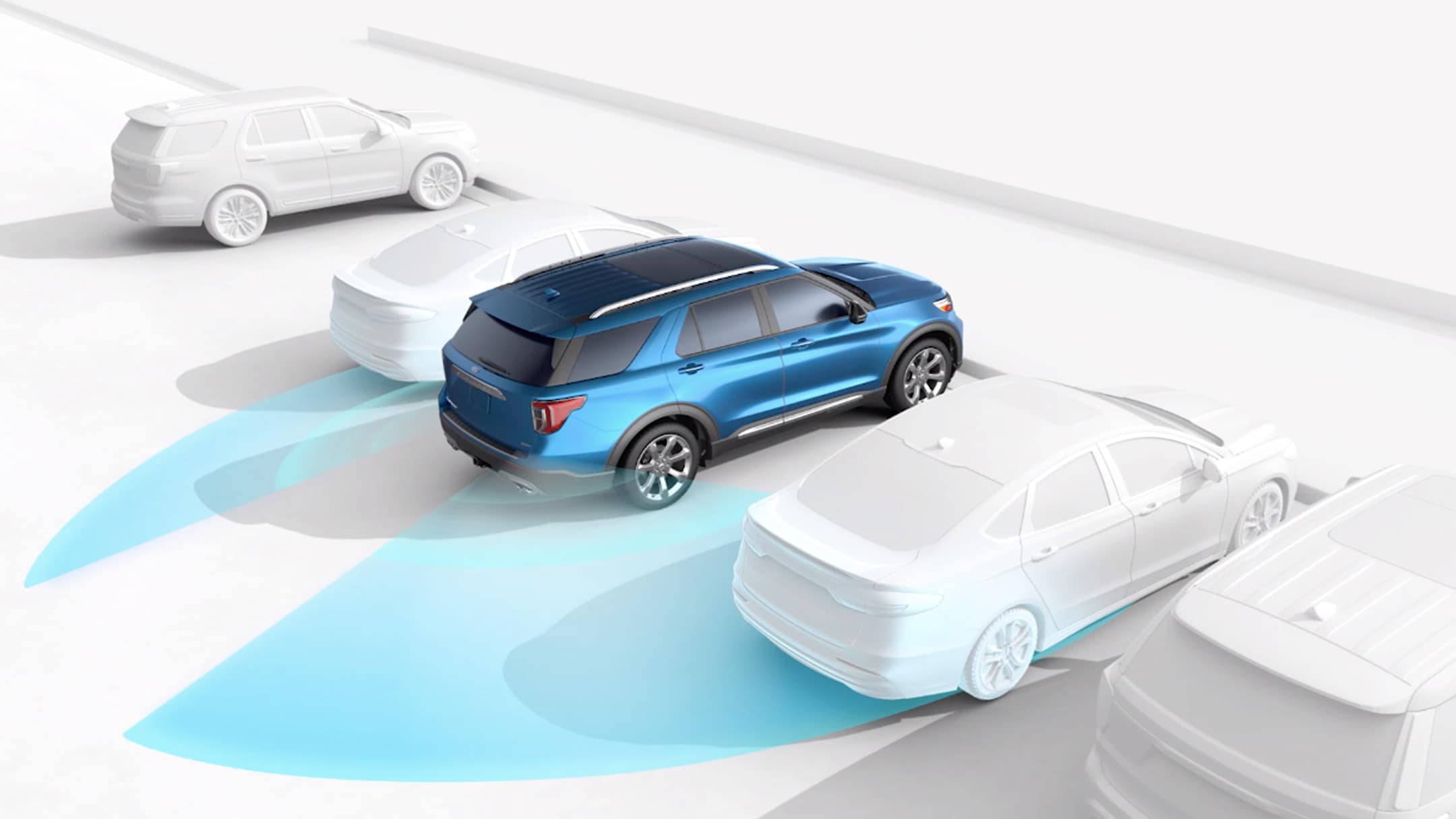 Der Ford Explorer Plug-In-Hybrid - Toter-Winkel-Assistent