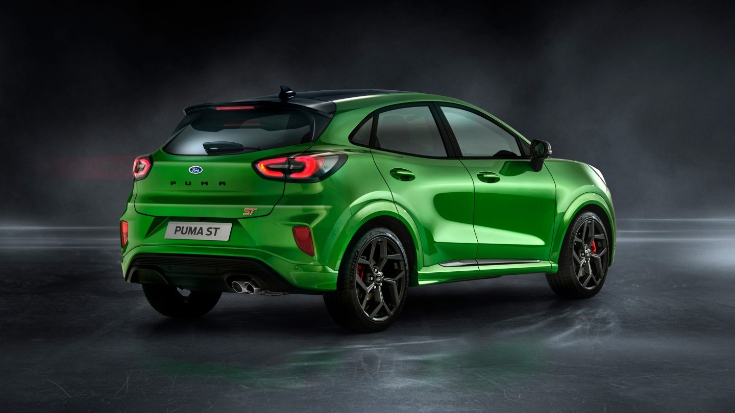 Ford Puma ST rear view