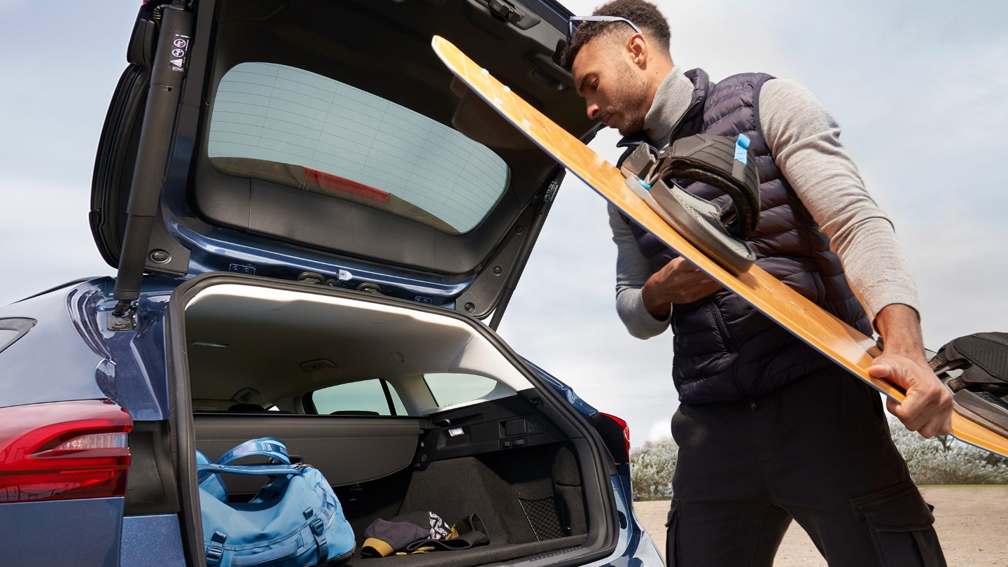 Ford Focus sensorgesteuerte Heckklappe.