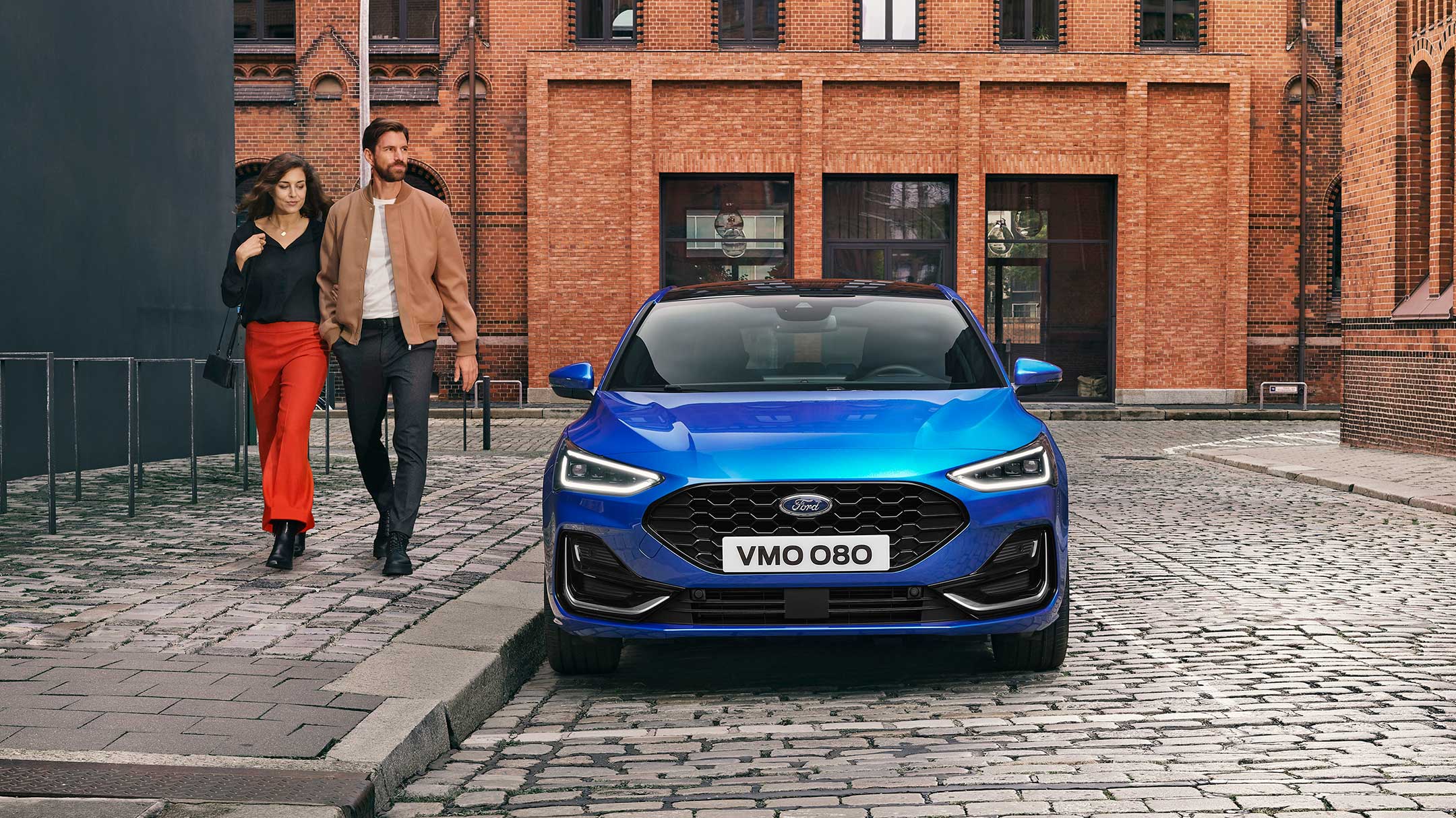 Ford Focus ST-Line Kühlergrill.