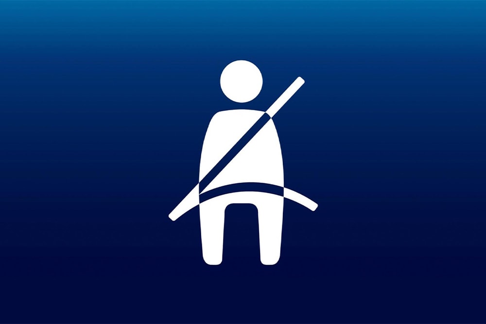 Symbol Gurtwarnsystem