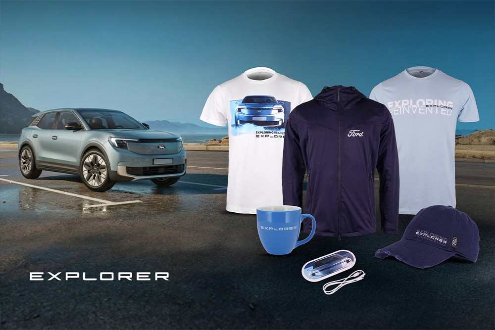 Besuchen Sie unseren Ford Lifestyle Collection Shop, um offiziell lizenzierte Streetwear und Merchandise zu erhalten. 