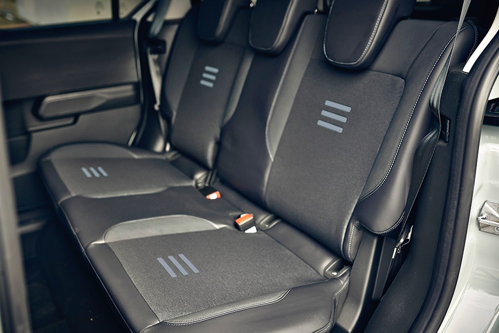 Ford E-Tourneo Courier Active – Rücksitze