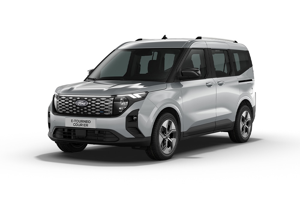 Ford E-Tourneo Courier – Titanium-Ausstattung in Grau