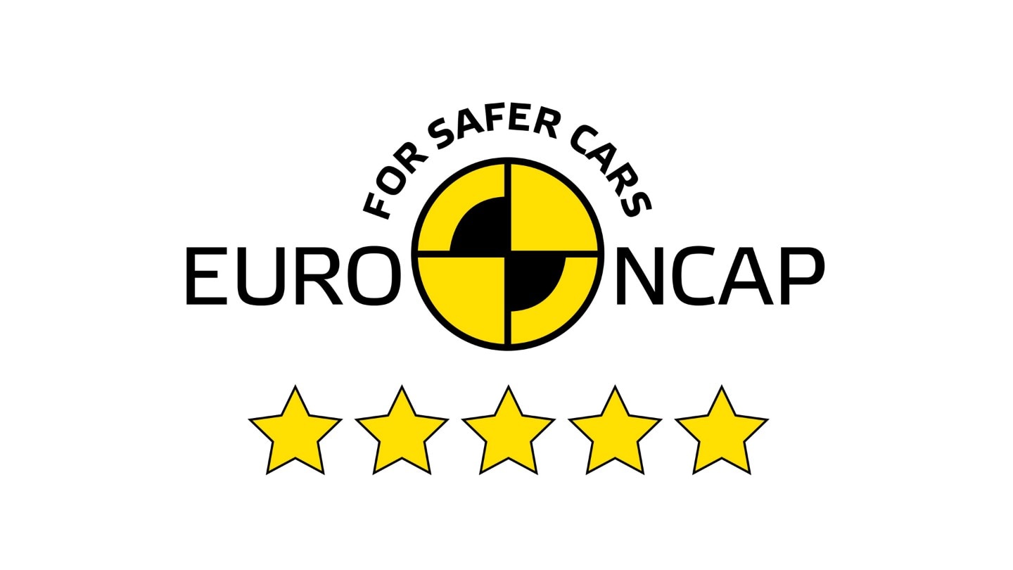 Ford Explorer Plug-In Hybrid. Detailansicht Euro NCAP-Logo 