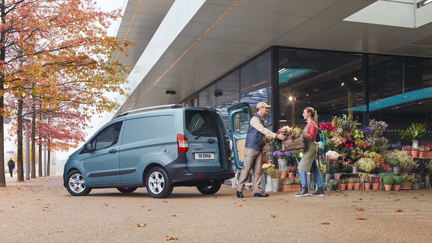 New Ford Transit Courier florist delivery
