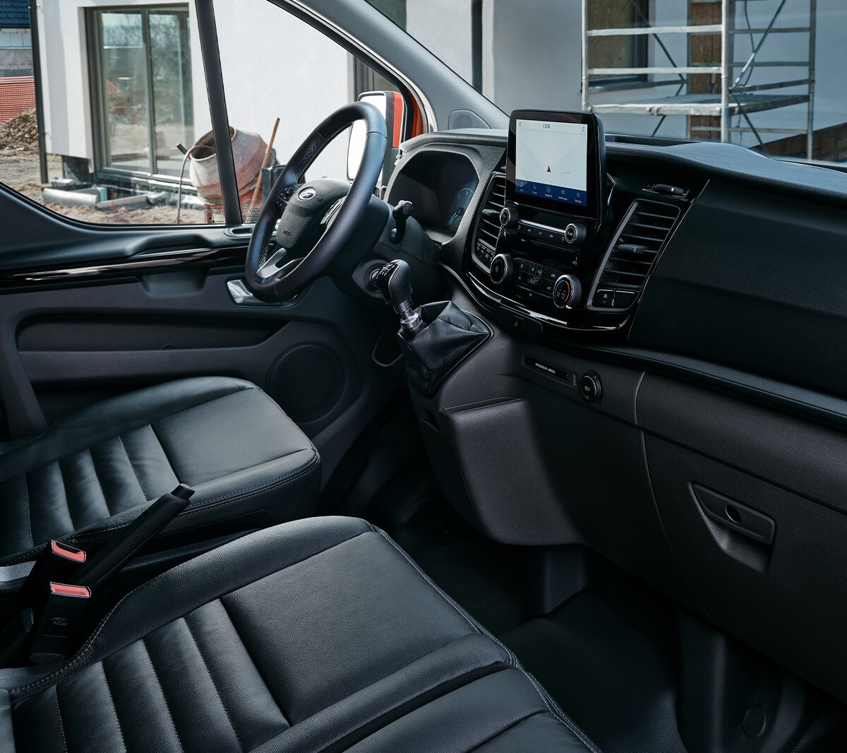 Ford Transit Custom Innenraumansicht von Beifahrerseite