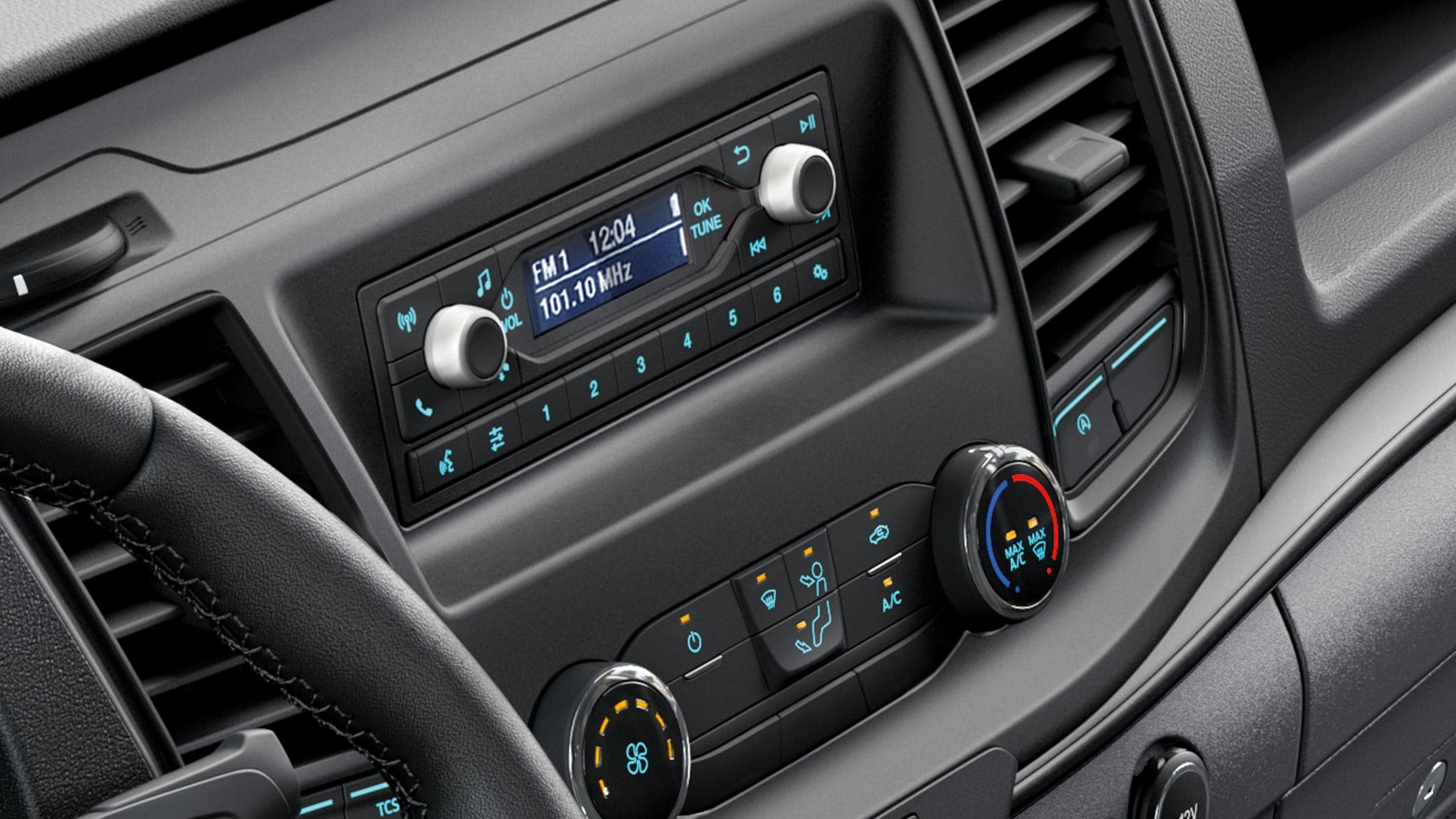Ford Transit Audiosystem im Detail