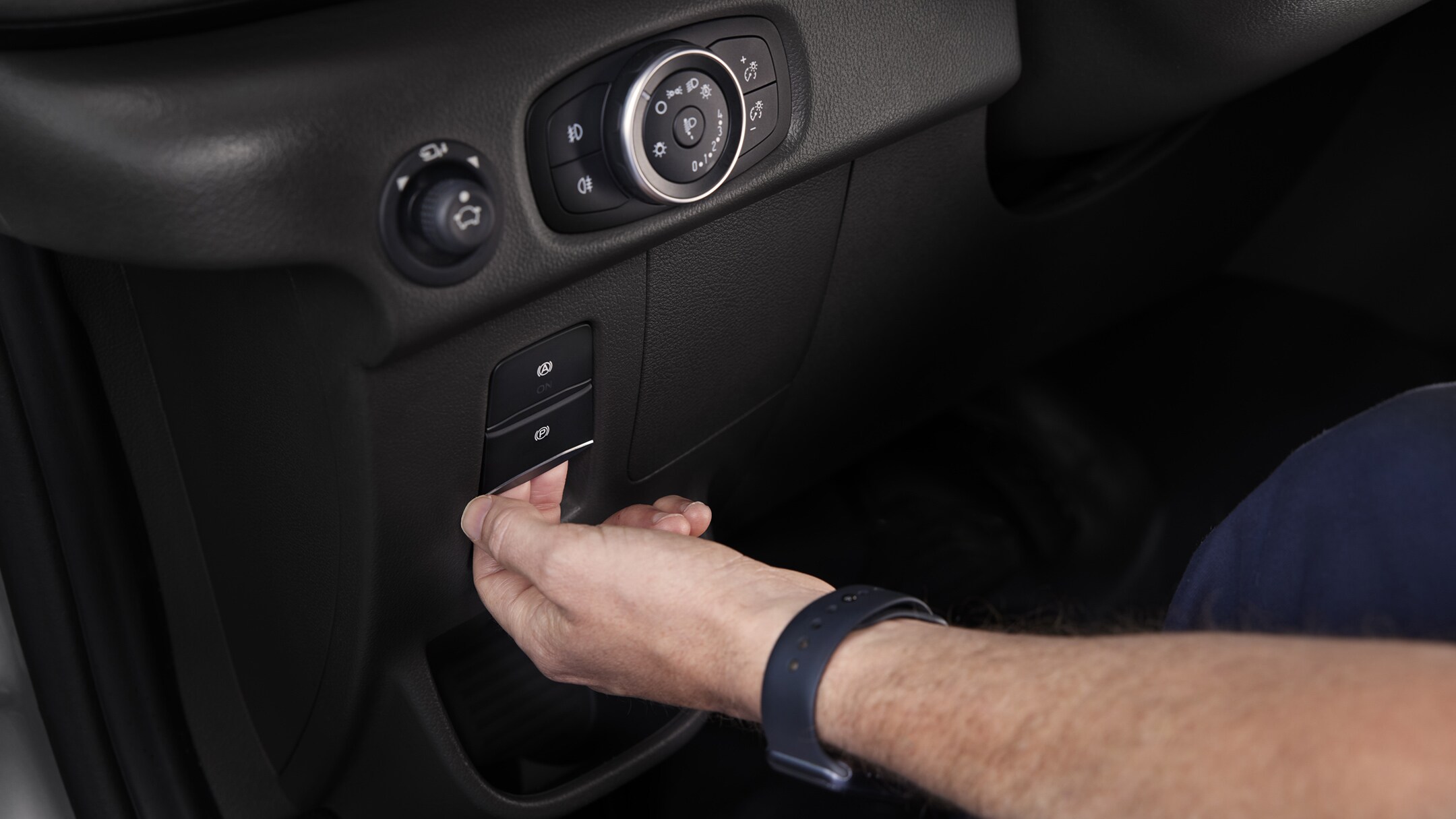 Ford E-Transit electric parking brake