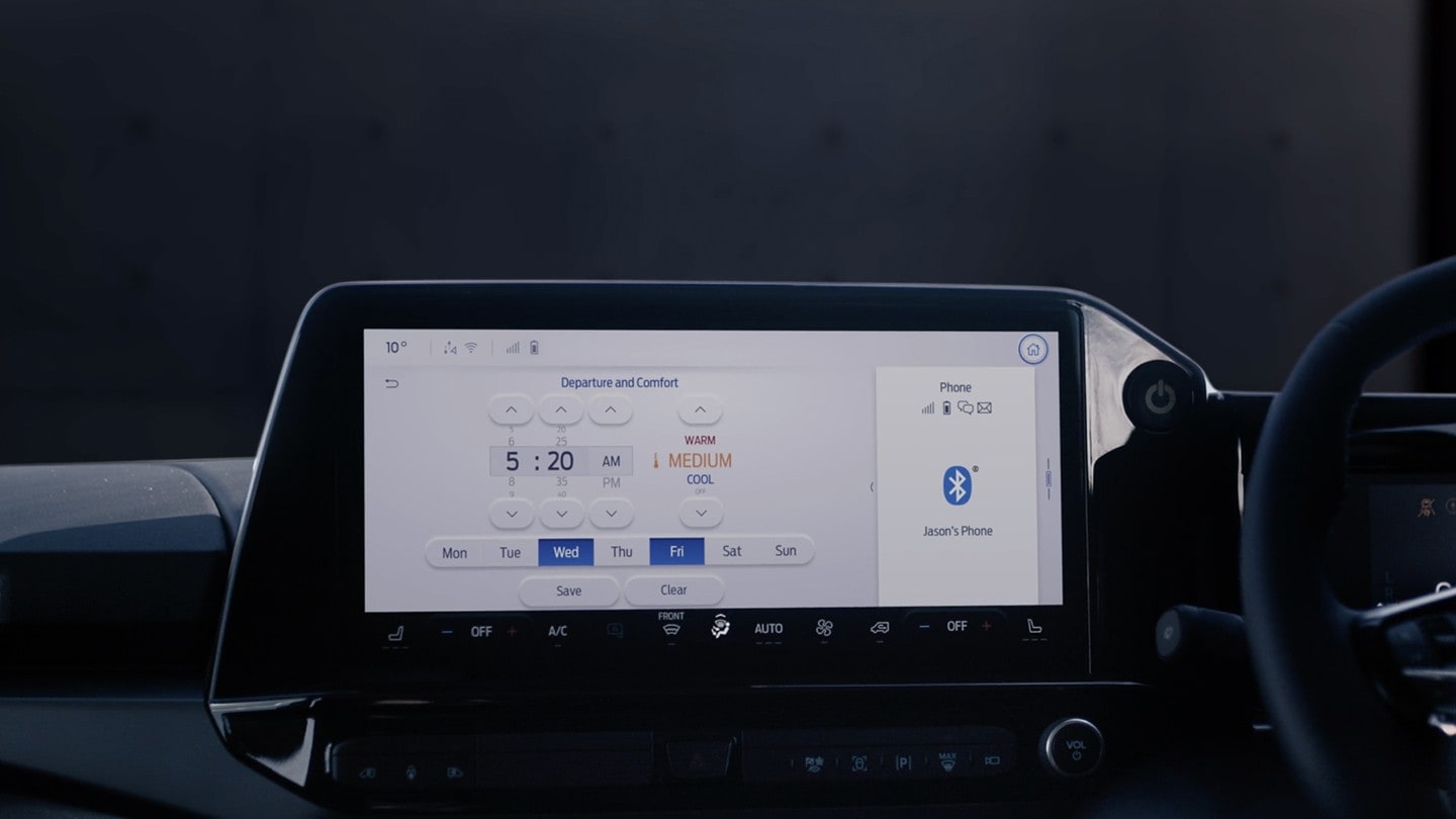 Ford Transit Custom mit FordPass Pro App