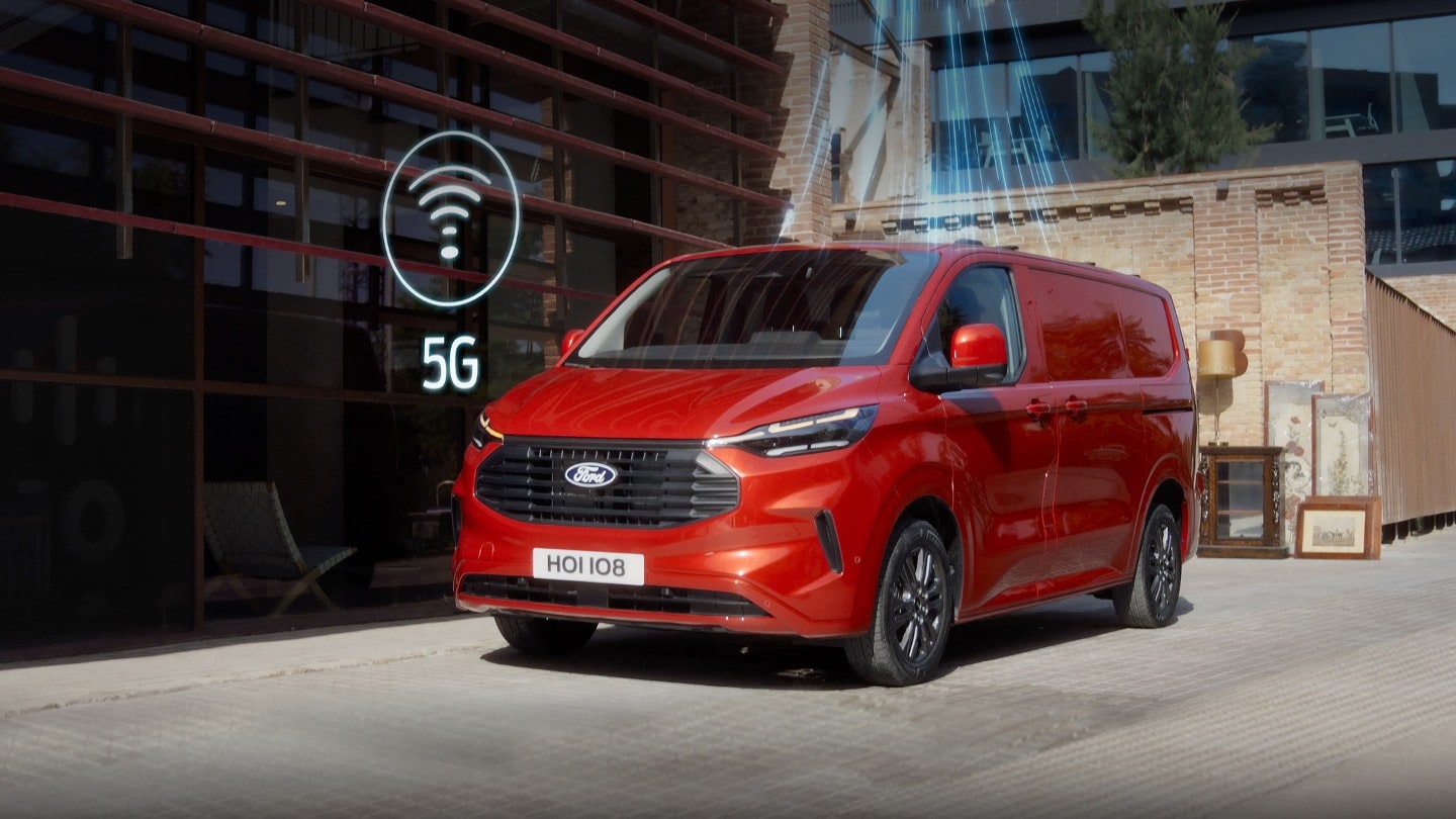 Ford Transit Custom 5G Konnektivität