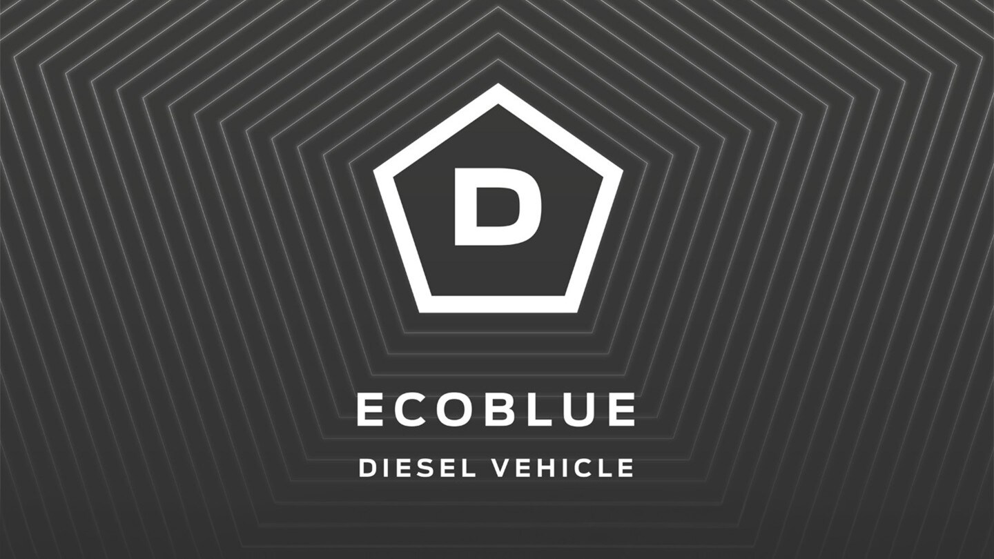 Symbol für Ford EcoBlue Diesel