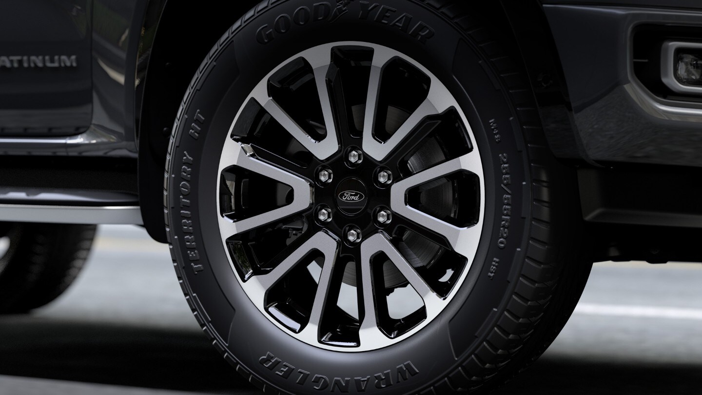 All-New Ford Ranger Platinum wheel closeup