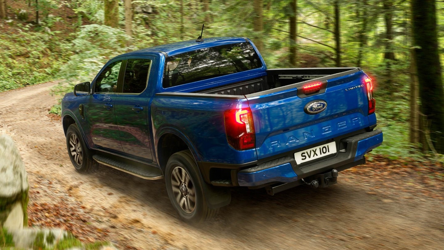 All-New Ranger Limited exterior 3/4 rear view
