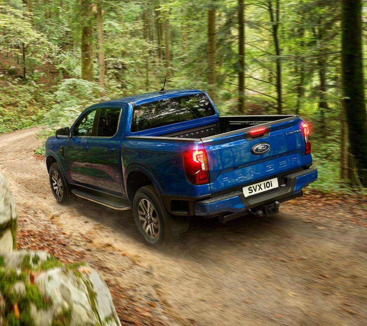All-New Ranger Limited exterior 3/4 rear view