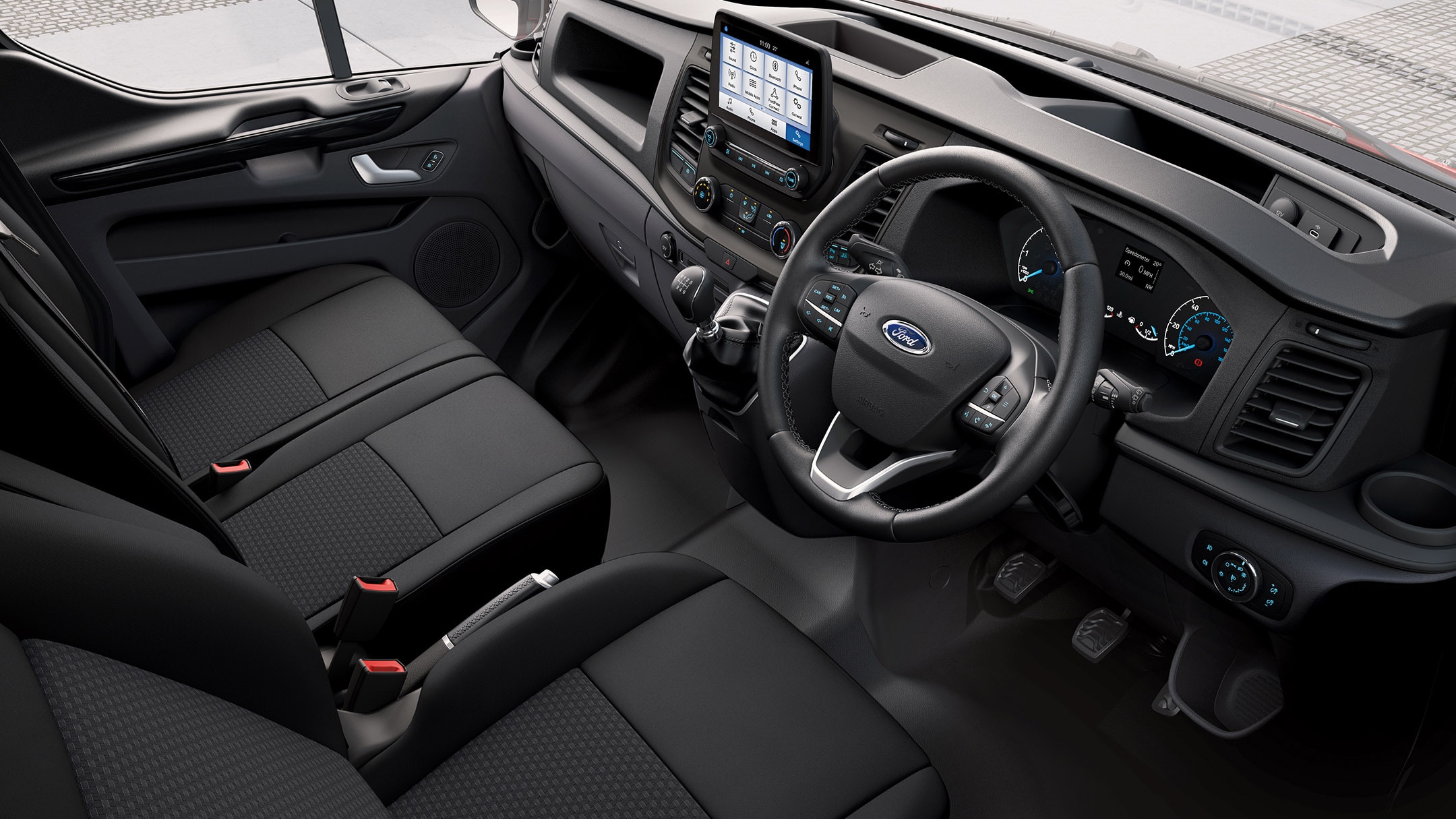 Ford Transit Fahrgestell Innenraumanschuss Fahrerkabine von Fahrerseite