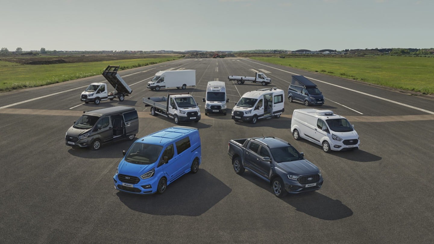 Angebot an Ford-Umbauten