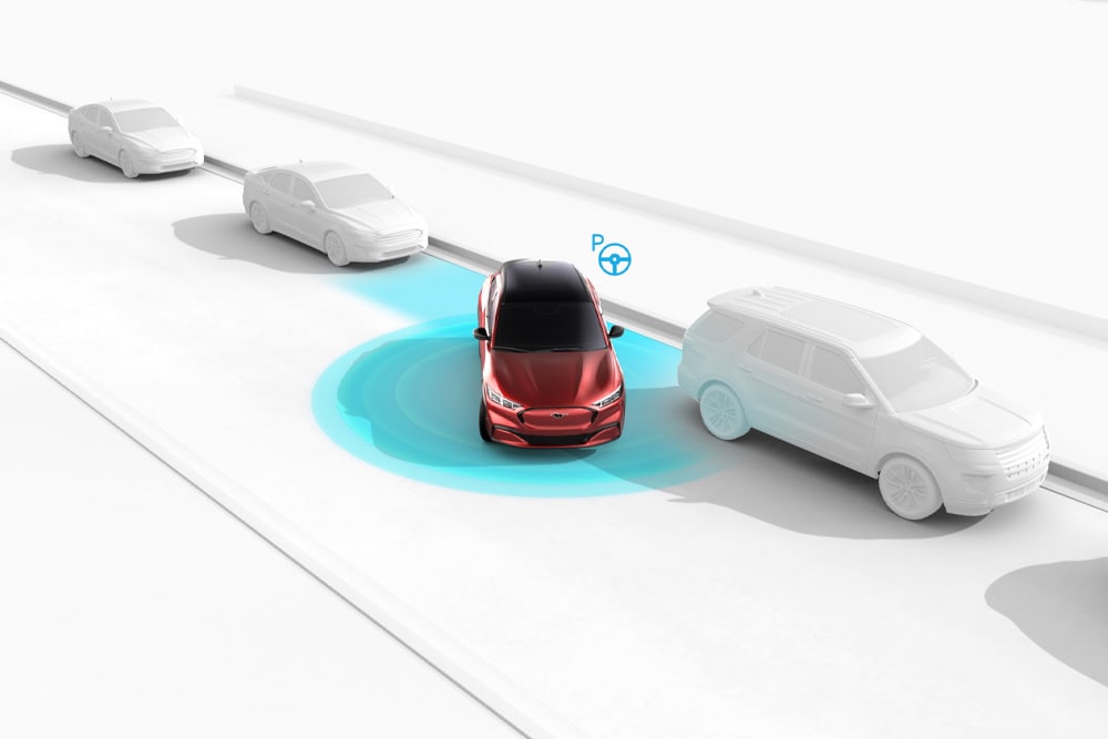 Ford Fahrassistenz-Steuerung – schematische Erklärung