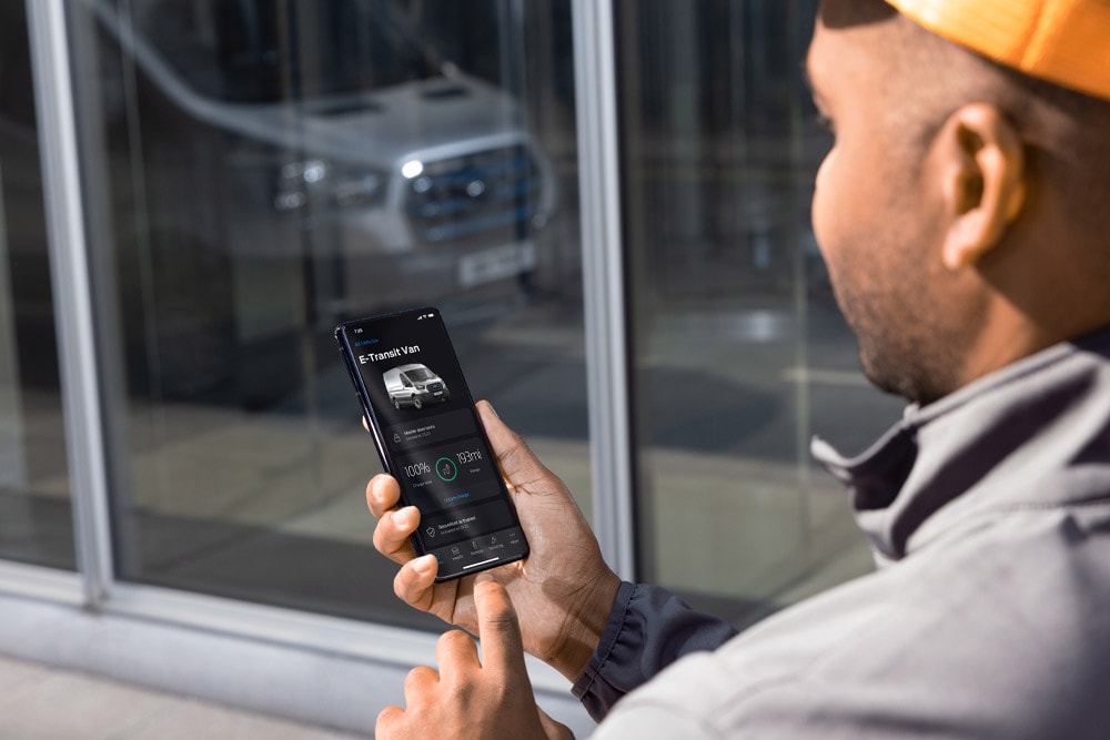 FordPass App auf dem Mobilgerät
